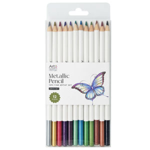 12pc Metallic Pencil