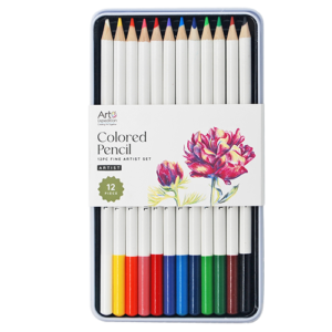 12pc Colored Pencil with Tin