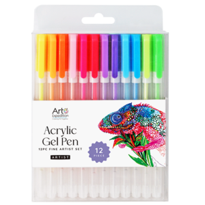 12pc Acrylic Gel Pens