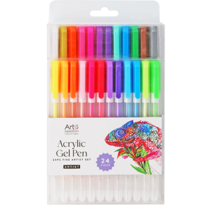 24pc Acrylic Gel Pens