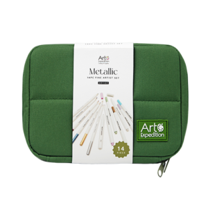 14PC Metallic Set in Grid Bag