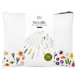13PC Metallic Set in Silicone Bag