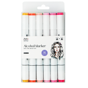 12pc Alcohol Markers