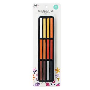 13 Pc. Soft Pastel Set
