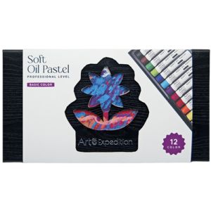 12 pc. Soft Oil Pastel Set