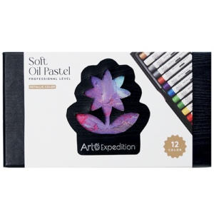 12 Pc. Soft Oil Pastel Set
