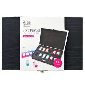 14 Pc. Soft Pastel Set Basic Colors