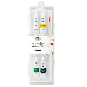 8pc Acrylic Paint Set