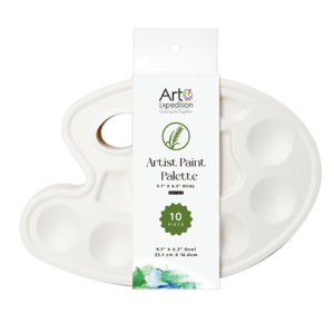 10-Well Artist Palette ECO-Friendly, Biodegradable
