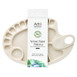 17-Well Artist Palette ECO-Friendly, Biodegradable