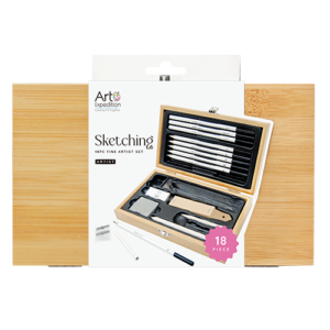 18 pc. Bamboo Sketch Set