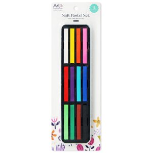 13pc Compressed Pastel Tin