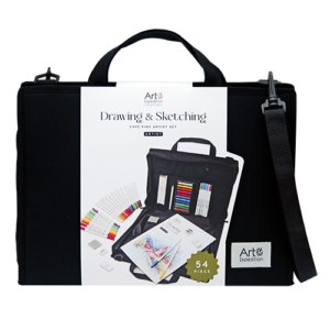 54PC Drawing & Sketching Set in Carrying Bag