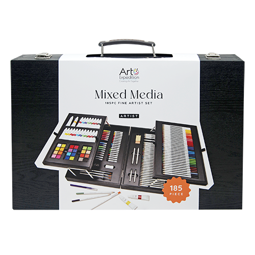 185PC Mixed Media Art Set