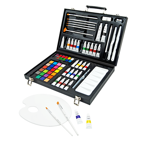 109PC Painting Set in Carry Box - Image 2