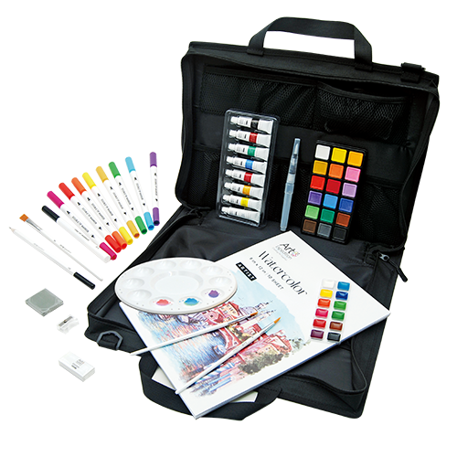 58PC Mixed Media Set in Large Carry Bag - Image 2
