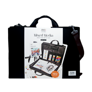 102PC Mixed Media Set In Large Carrying Case