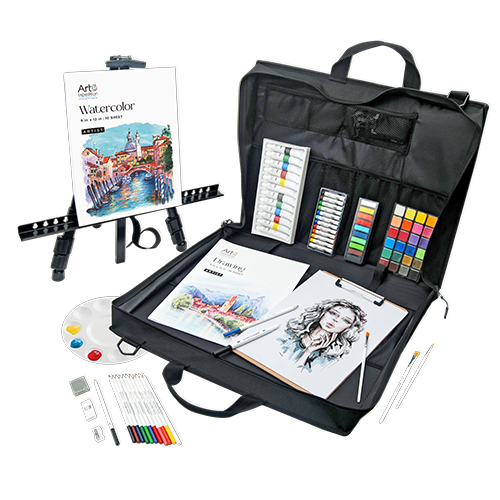 102PC Mixed Media Set In Large Carrying Case - Image 2