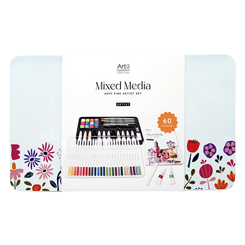 60PC Mixed Media Set