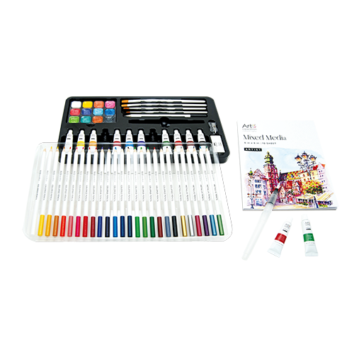 60PC Mixed Media Set - Image 2