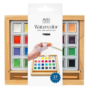 27 pc. Watercolor Pan Set