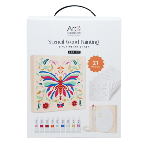 21PC Wood Painting Set