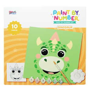10 pc. Paint By Number Dinosaur