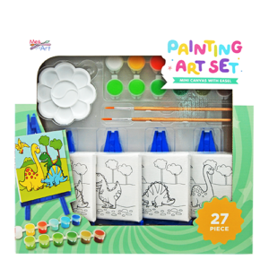 27PC Painting Board Set Dinosaurs