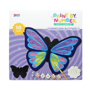10PC Painting Board Chameleon Butterfly