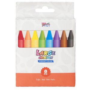 8pc Large Crayon Set
