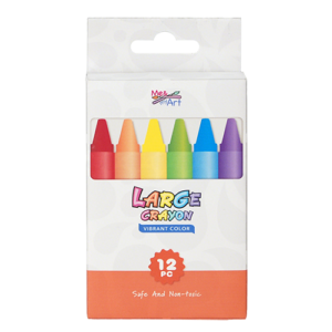 12pc Large Crayon Set
