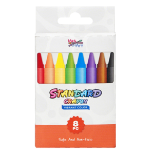 8pc Standard Crayon Set