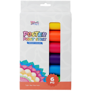 12pc Jumbo Poster Paint Stick Set - Bright Colors