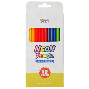 12pc Neon Color Pencil
