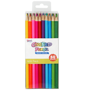 50pc Colored Pencil Set
