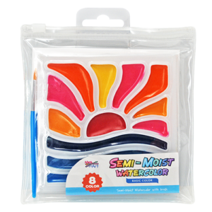 13pc Semi-moist Watercolor Set