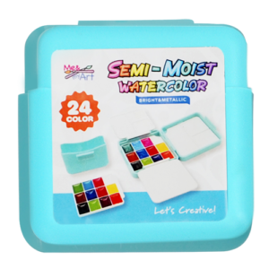 24pc Semi-moist Watercolor (Basic Color)