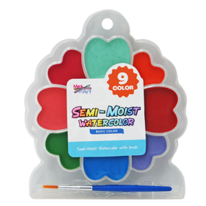 10pc Semi-moist Watercolor Set