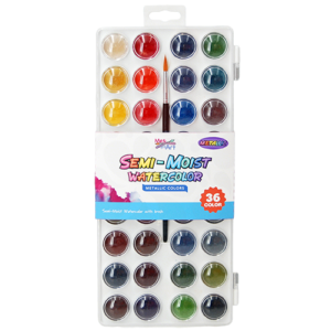 37pc Semi-moist Watercolor Set