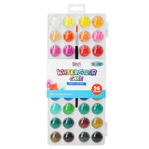 37pc Semi-moist Watercolor Set