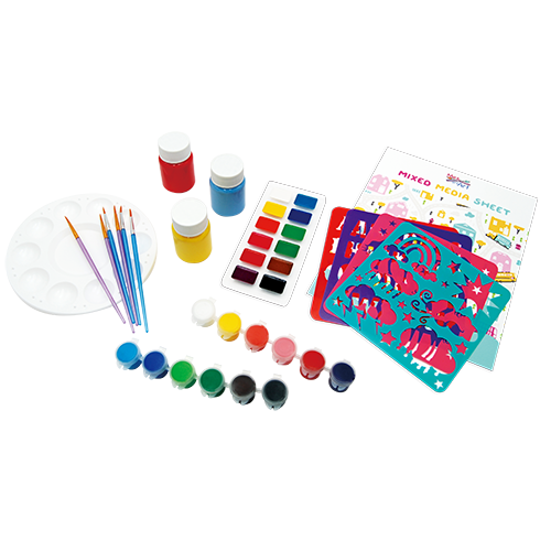 59pc Painting Art Set in Tote - Image 2