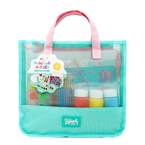 59pc Painting Art Set in Tote