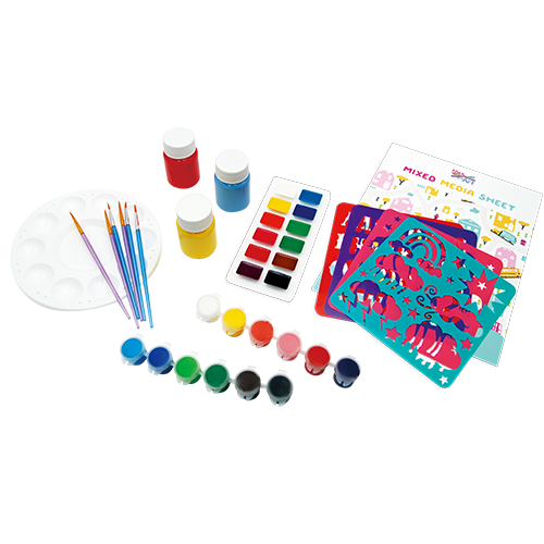 59pc Painting Art Set in Tote - Image 2