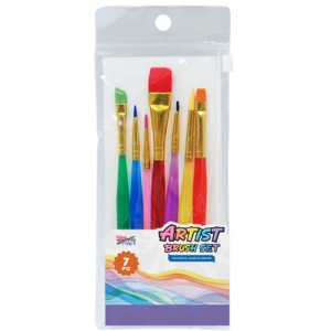 7pc Colorful Brush Set