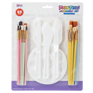 25pc Paintng Accessory Set