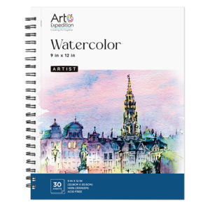 Watercolor Pads 9” X 12”