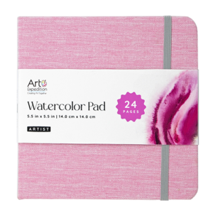 Watercolor Pad 5.5” X 5.5”