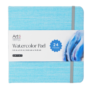 Watercolor Pad 5.5” X 5.5”