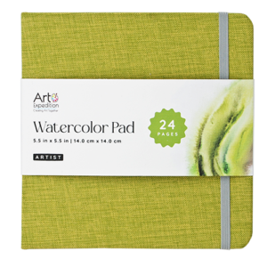 Watercolor Pad 5.5” X 5.5”