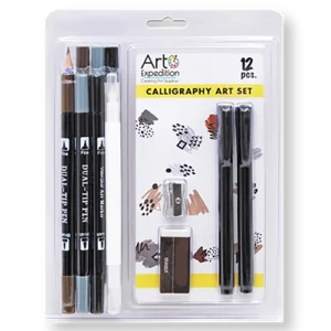 12 Pc. Calligraphy Set